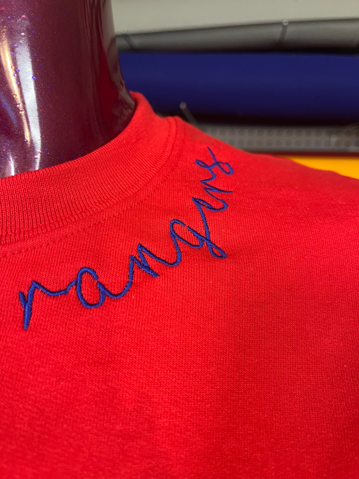 Rangers Cuved Neckline