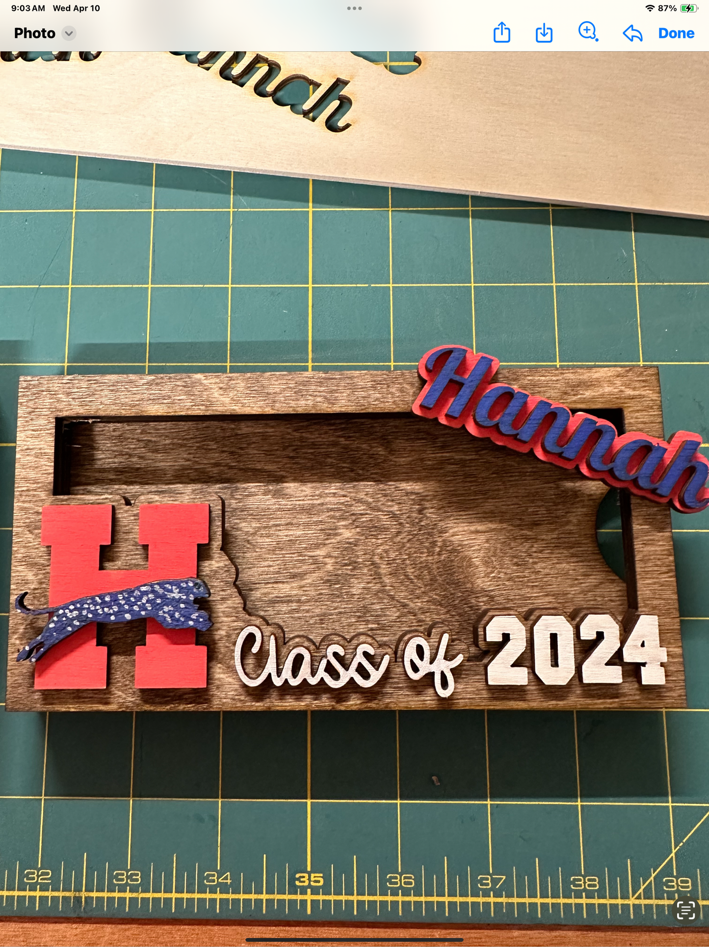 Grad Money Holder