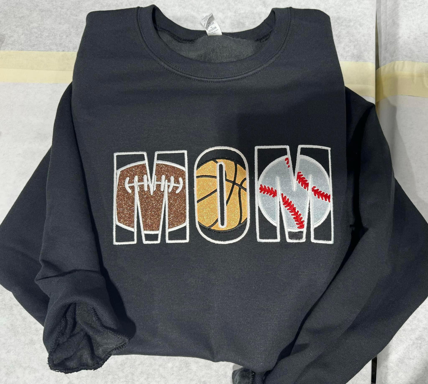 Applique Sport Crewneck