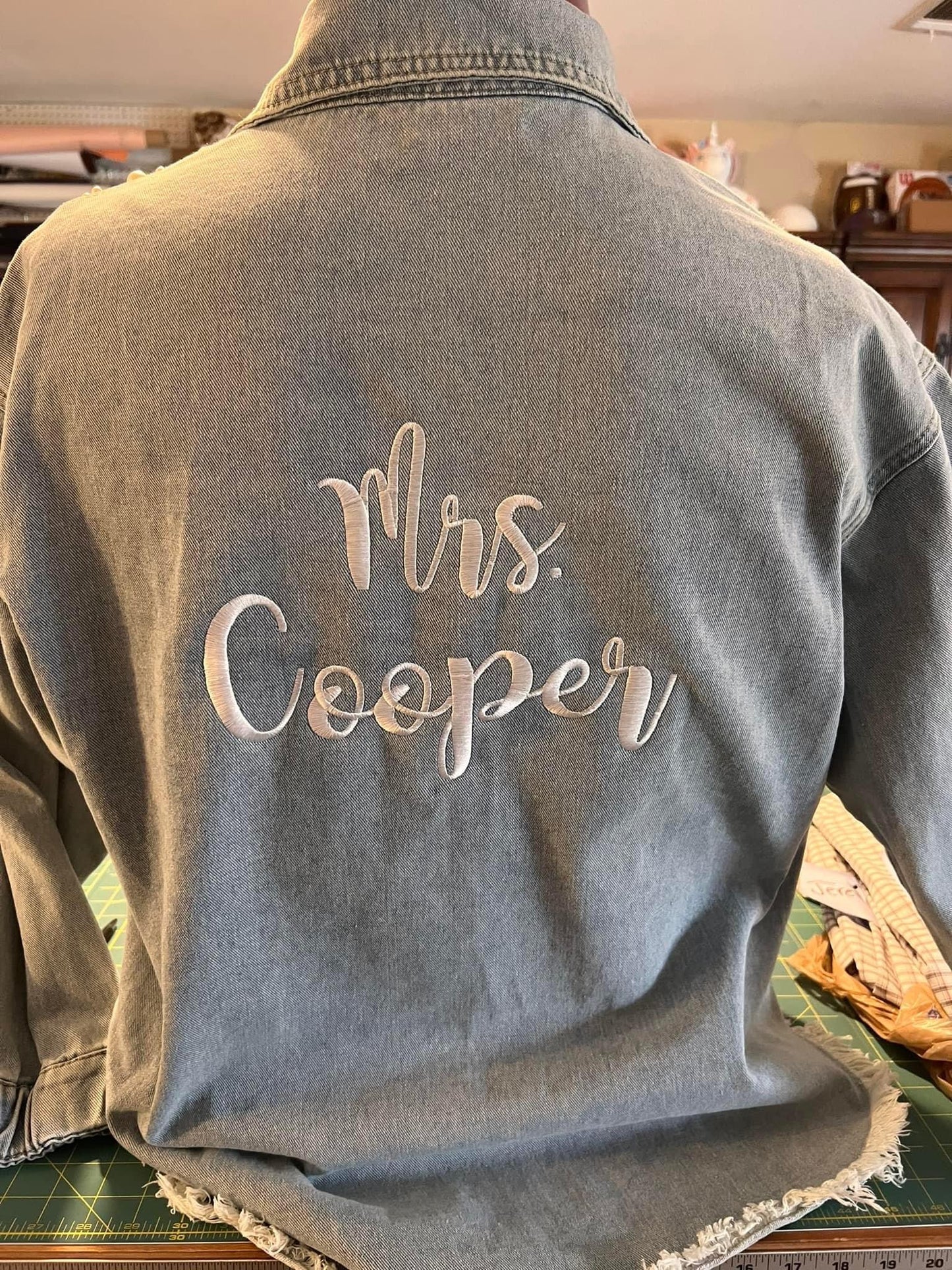 Embroidery On Jacket
