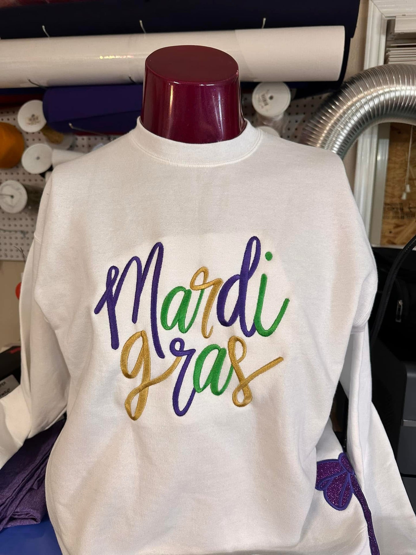 MardiGras with Side BOws