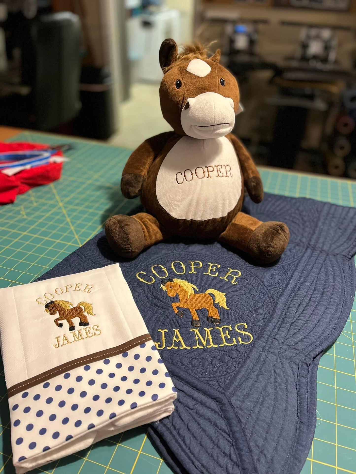 Custom Burp Cloths