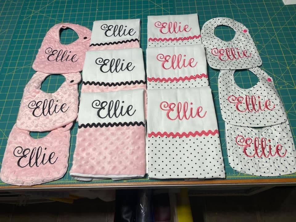 Custom Burp Cloths