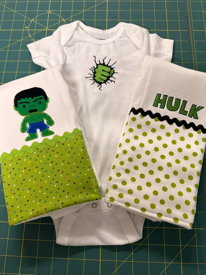 Custom Burp Cloths