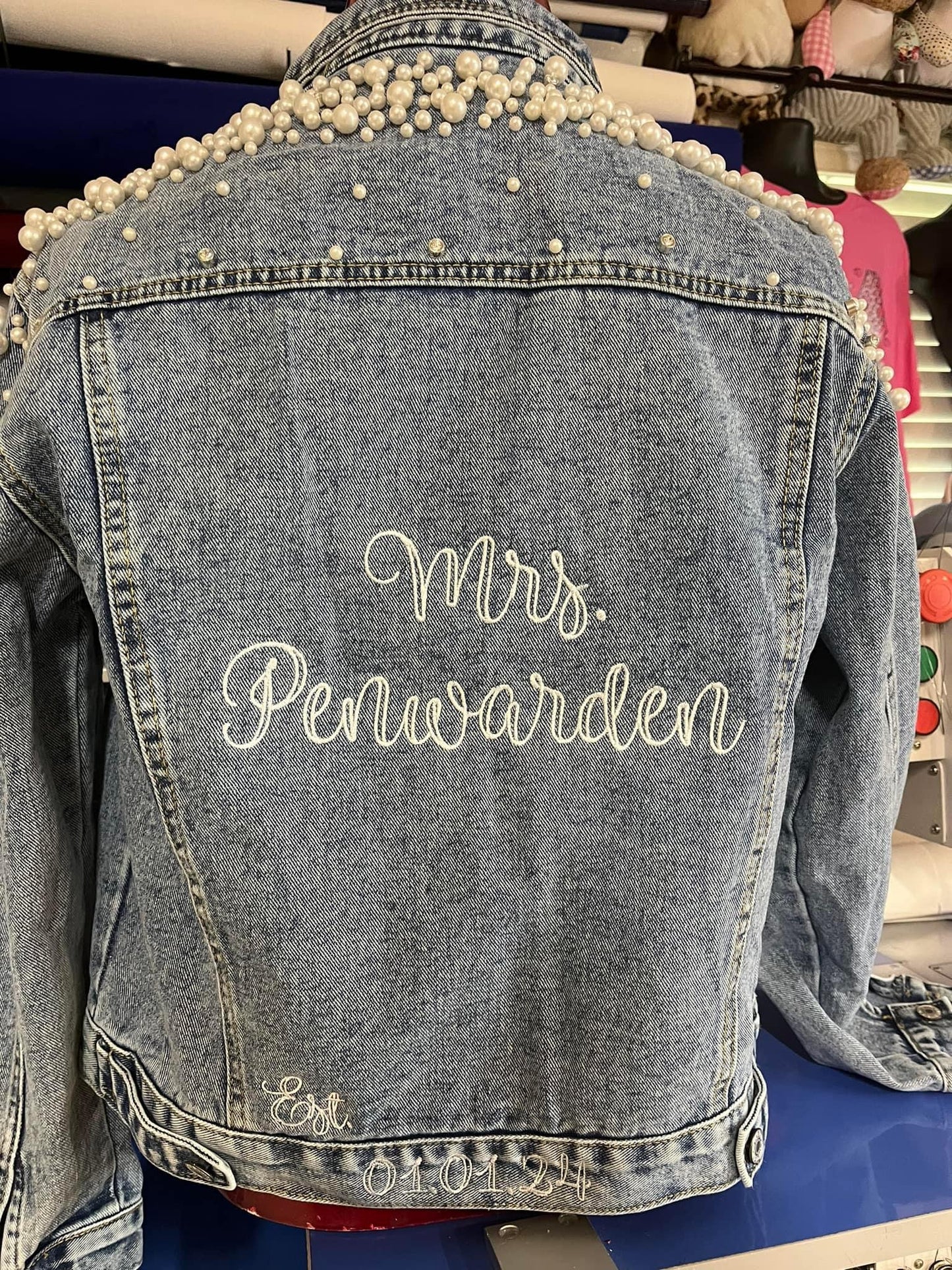 Embroidery On Jacket
