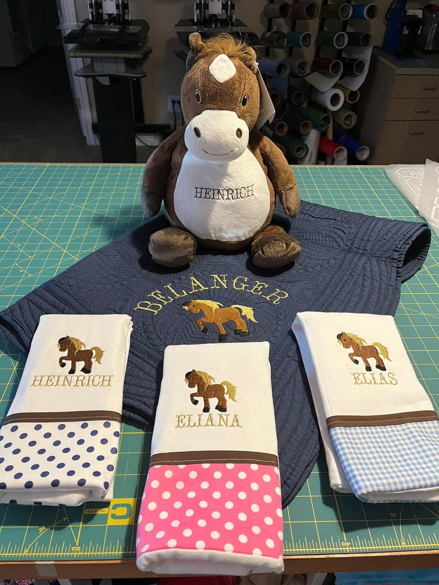 Custom Burp Cloths