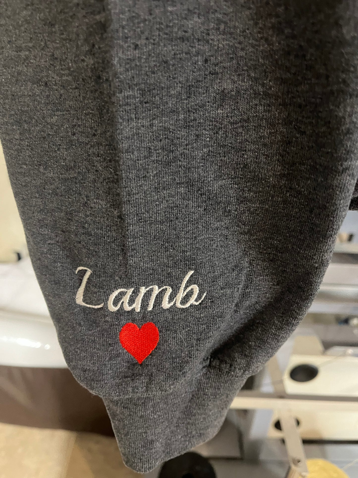 Applique Sport Crewneck