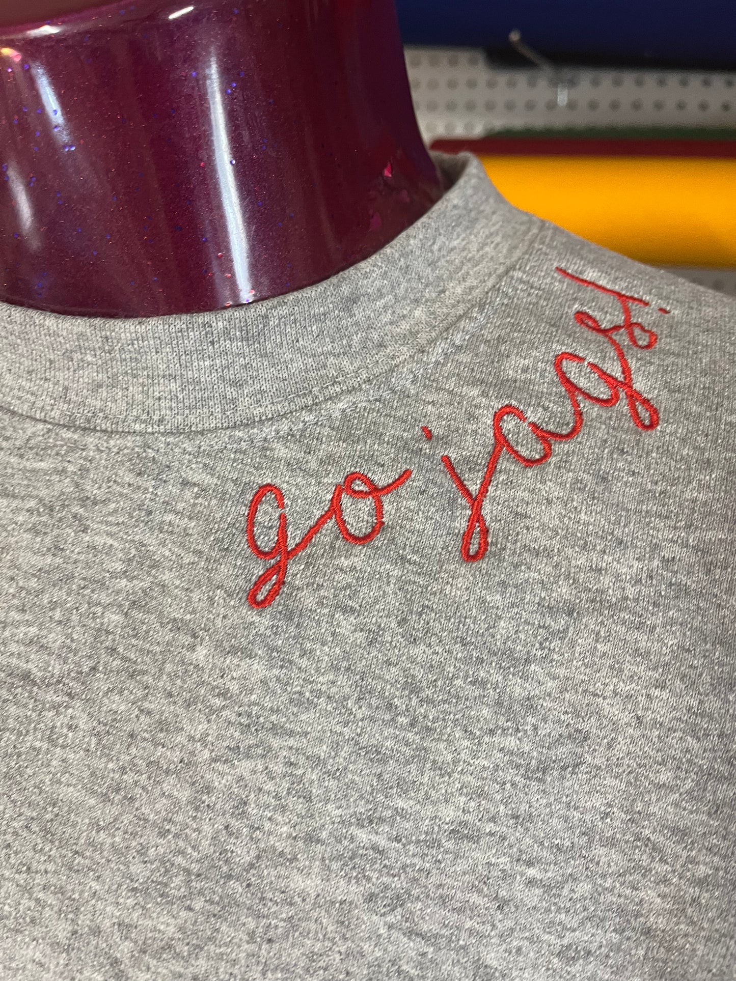 Go Jaguars!  Curve Neckline