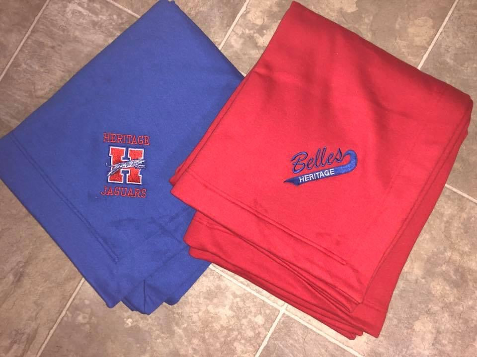 Custom Stadium Blanket