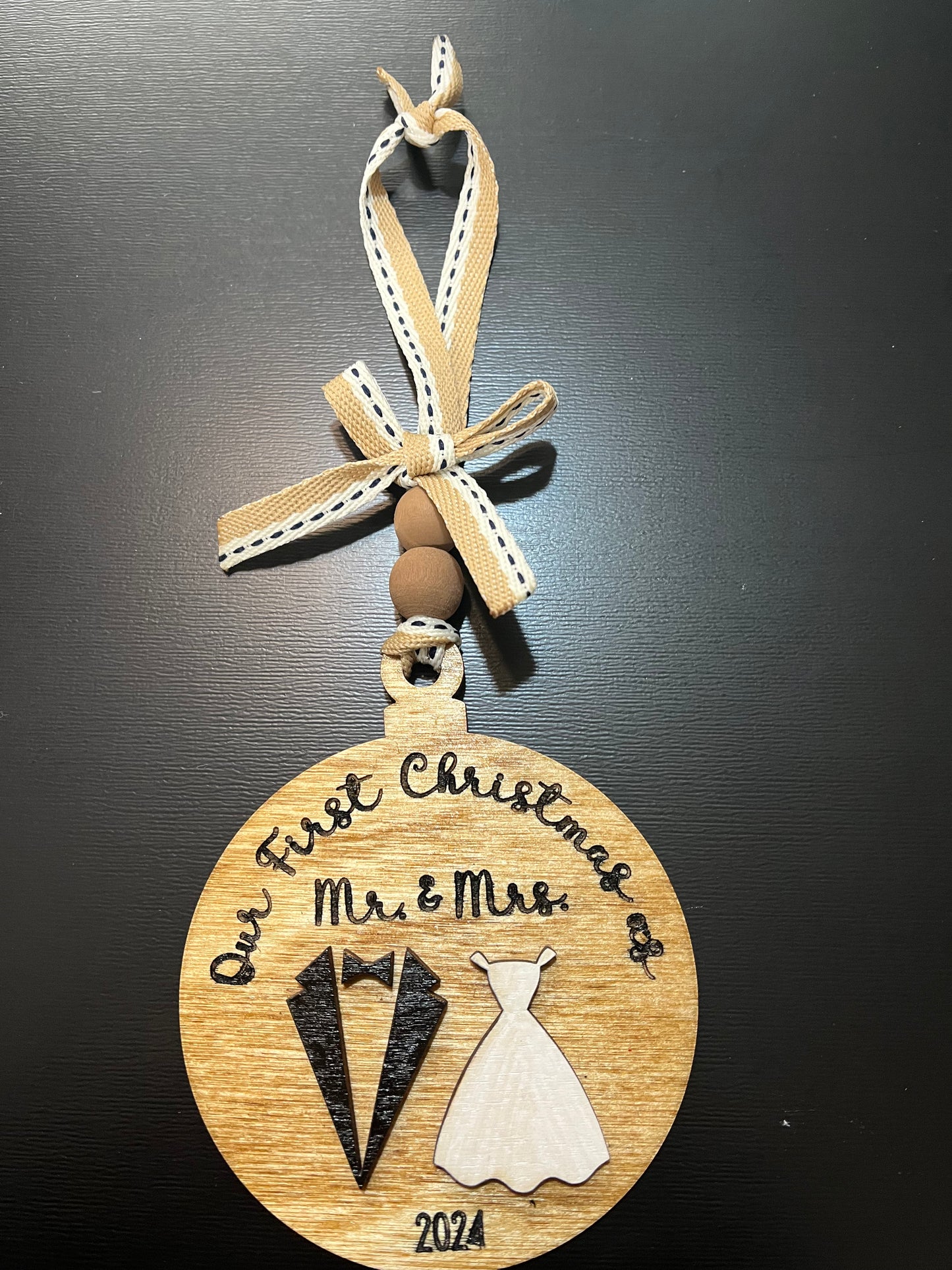Wedding Christmas Ornament