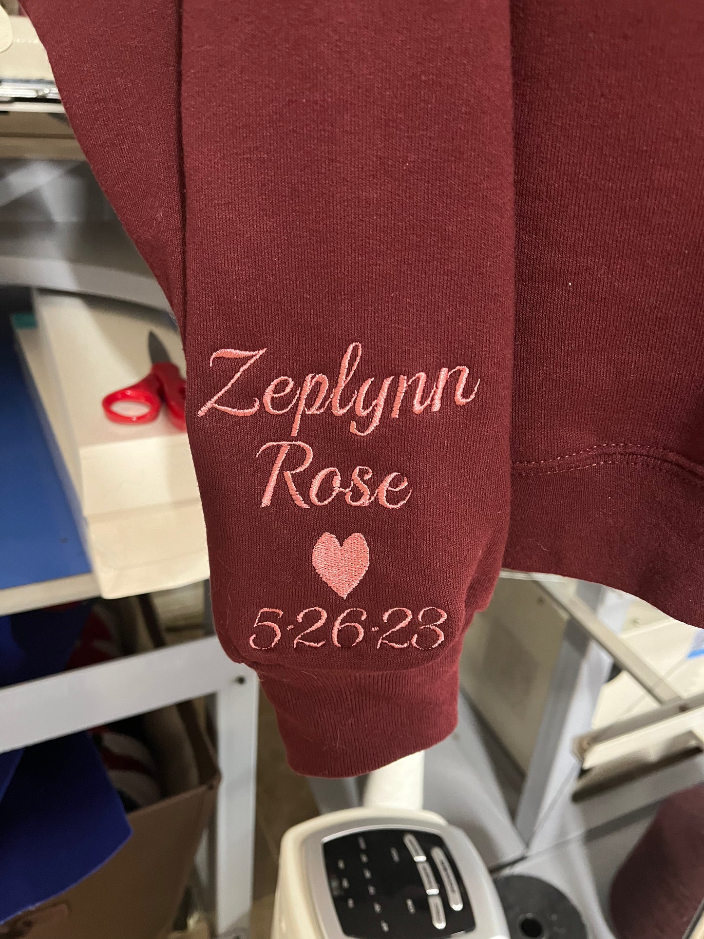 ZigZag MAMA Appliqué Made With Your Childs Onsie