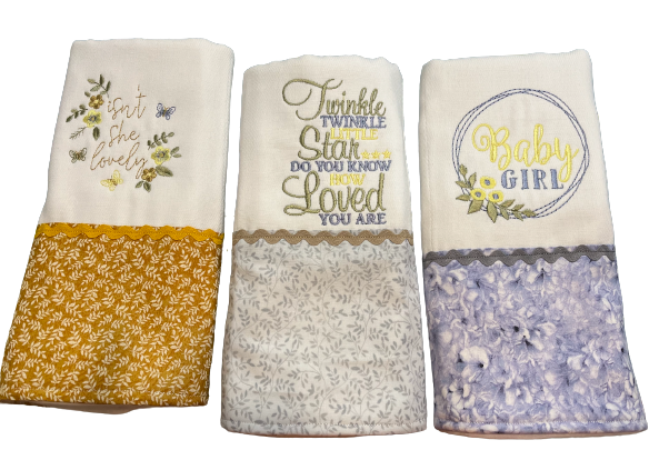 Custom Burp Cloths