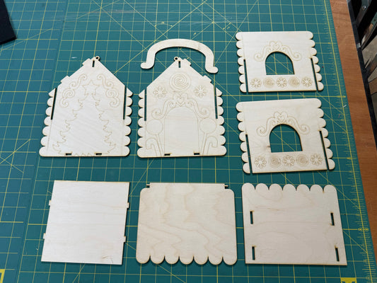 Do It Yourself Gingerbread House
