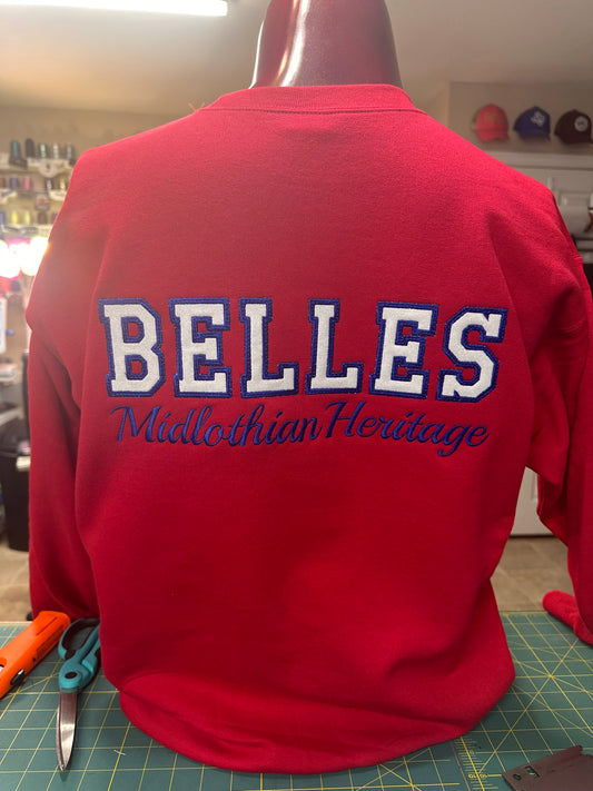 Heritage Belle Glitter Appliqué