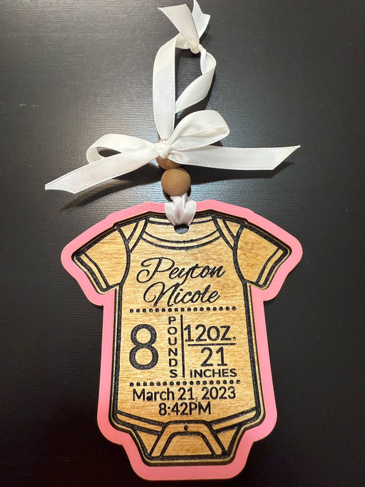 Birthstat Ornament