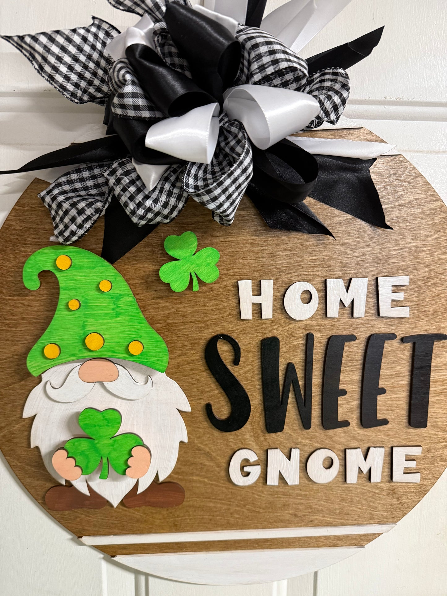 Gnome Interchangeable Round Sign