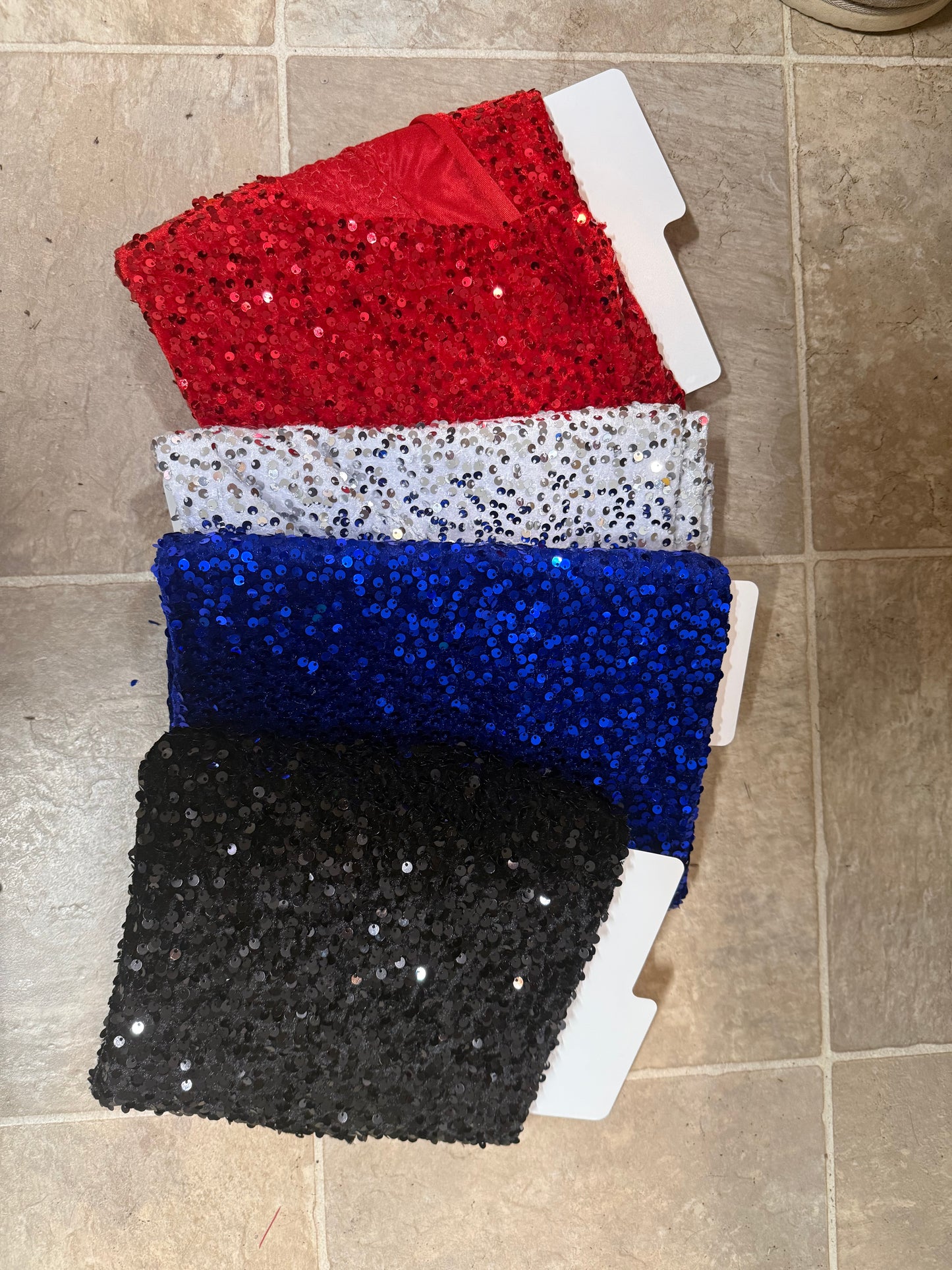 Varsity Letter in Sequins