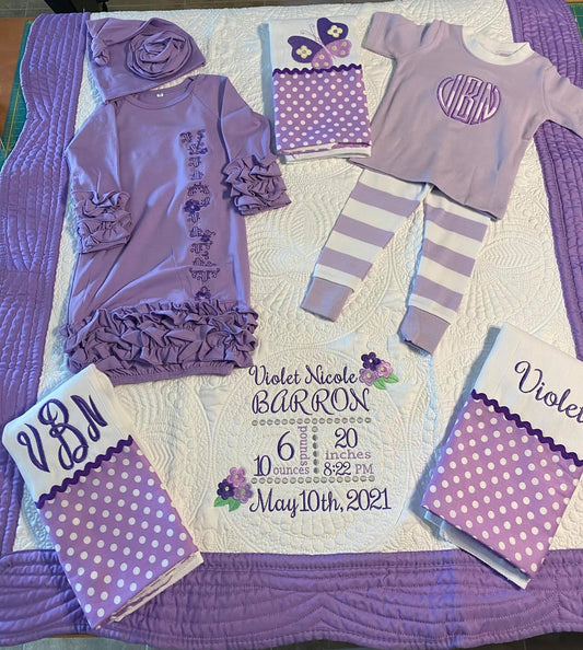 Custom Burp Cloths
