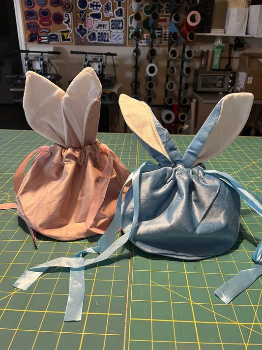 Velvet Bunny Bags