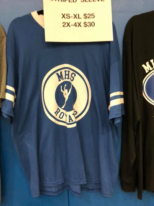 Royal Round With Striped Sleeves