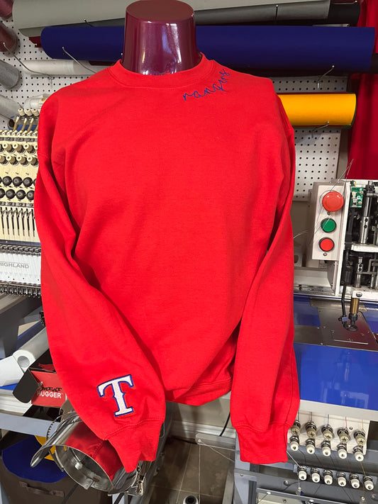 Rangers Cuved Neckline