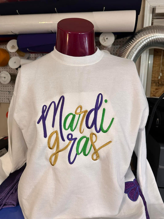 MardiGras with Side BOws
