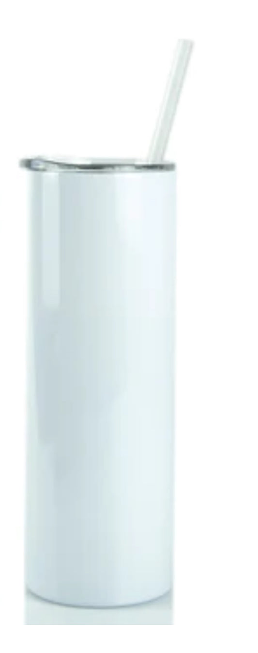 Custom 20oz Sublimated Skinny Tumbler