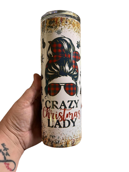 Crazy Christmas Lady