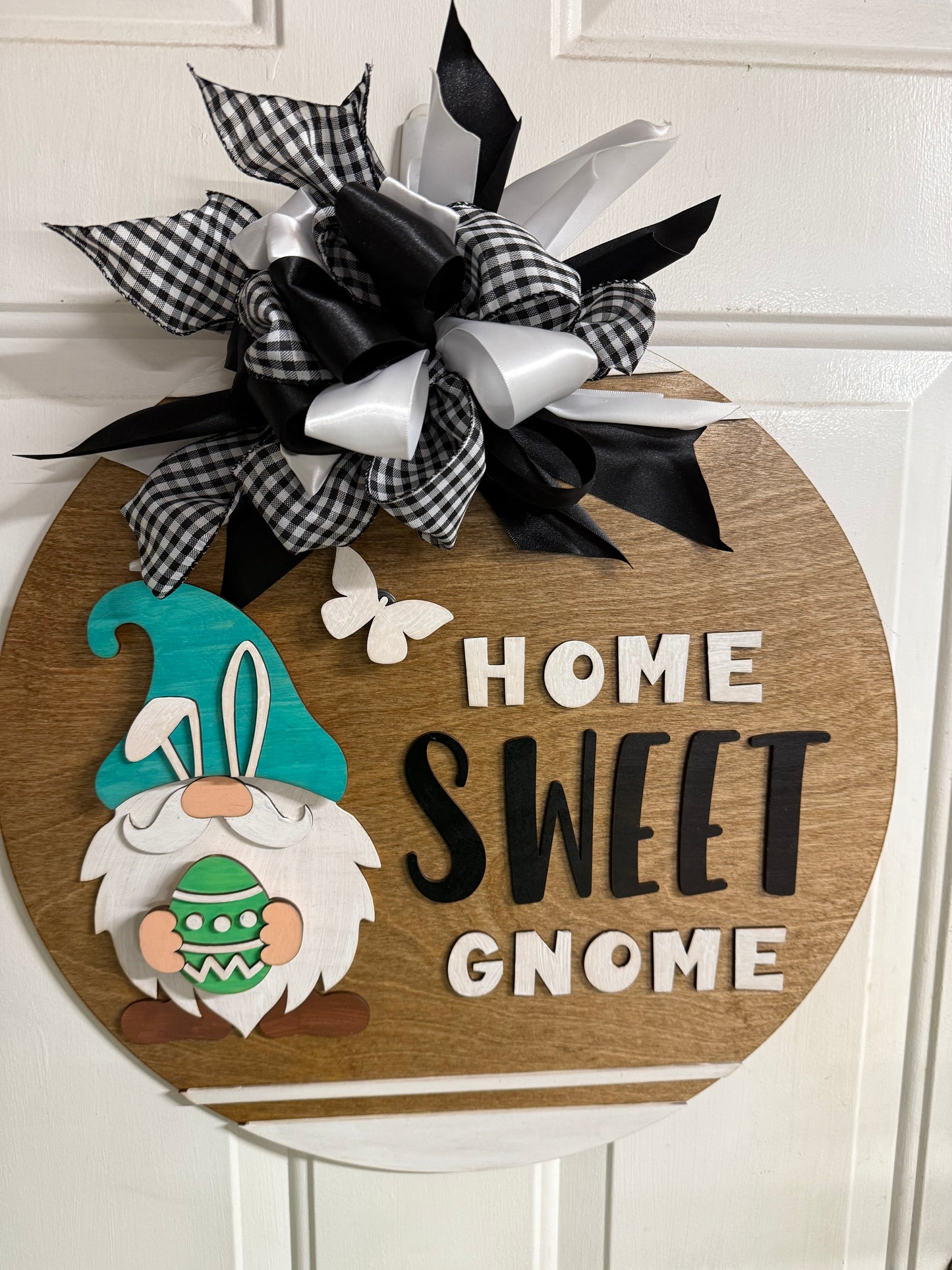 Gnome Interchangeable Round Sign