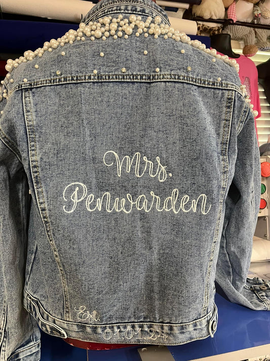 Embroidery On Jacket