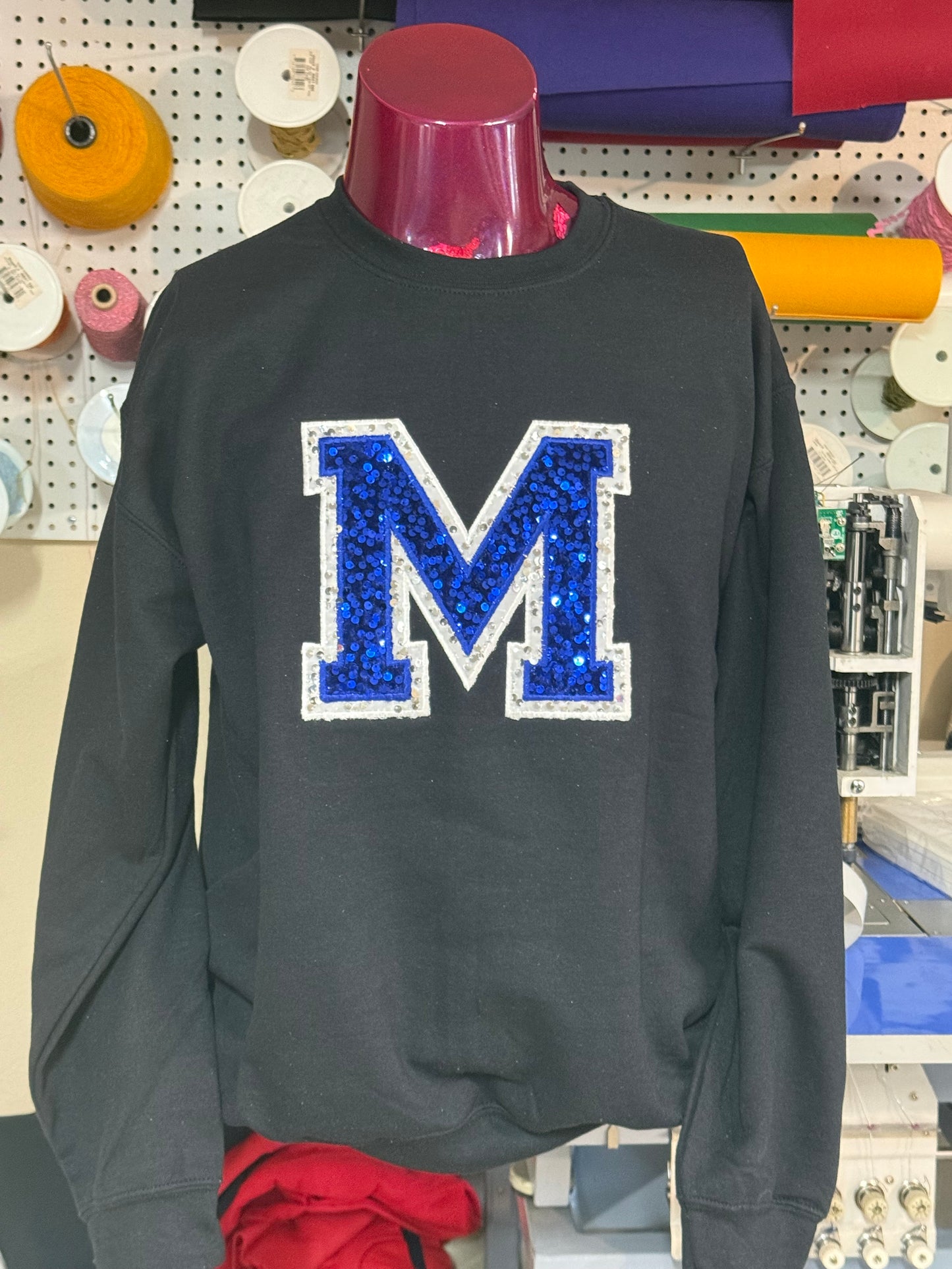 Varsity Letter in Sequins