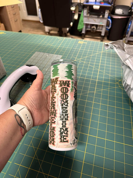 Watermelon Moonshine 20 oz skinny