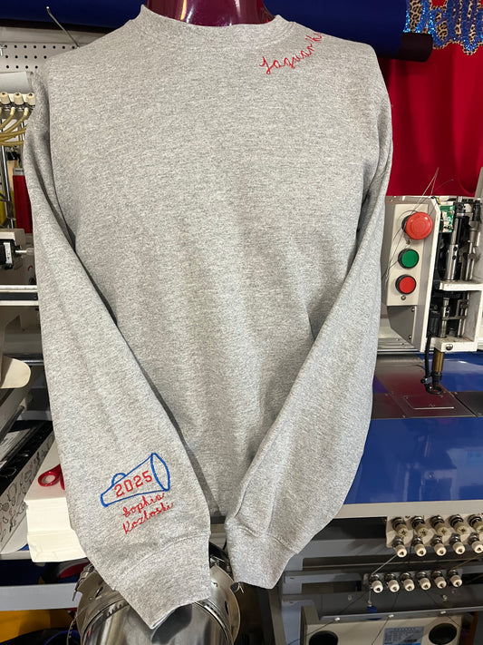 Jaguar Cheer Curve Neckline