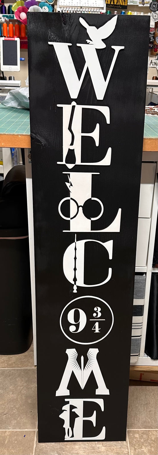 Wizard POrch Sign