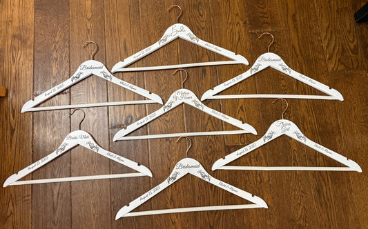 Custom Engraved Wood Hanger
