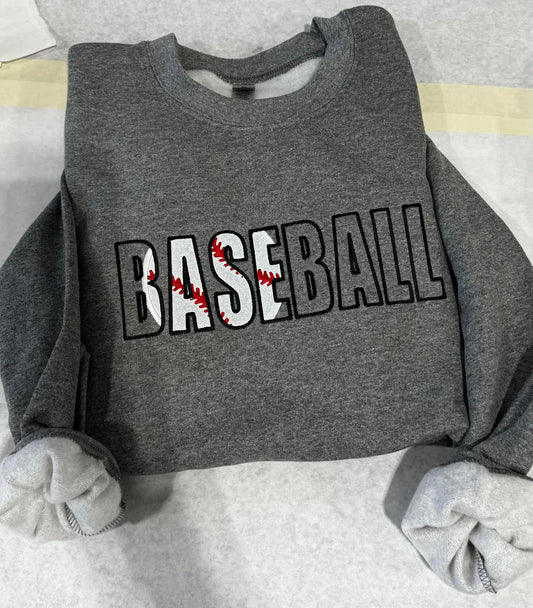 Applique Sport Crewneck
