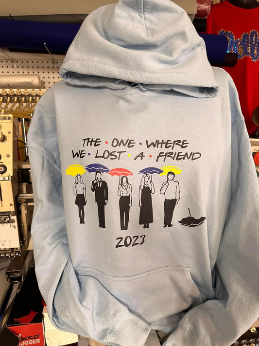 The One Where You Lost A Friend Hoodie