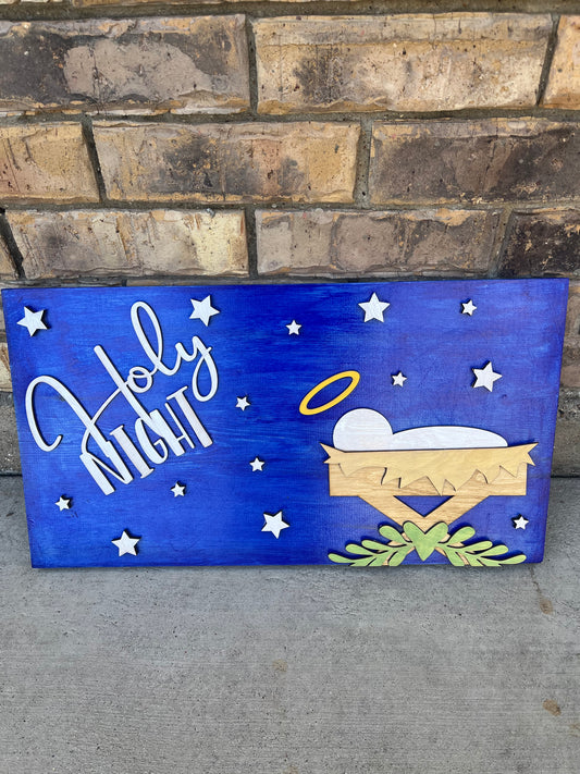 Holy Night Sign