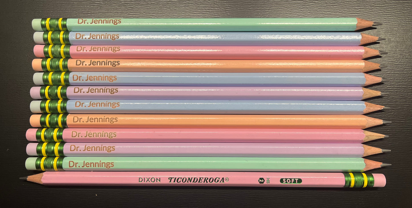 Personalized Pencils