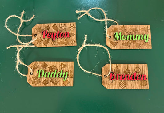 Stocking Tags