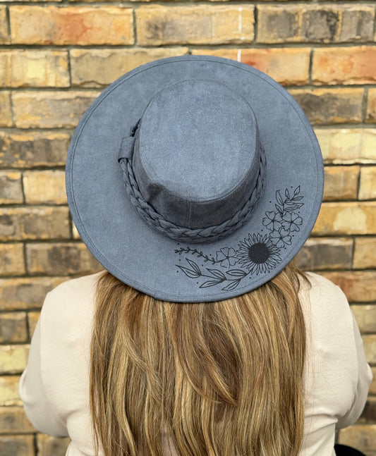 Custom Engraved Felt Hats