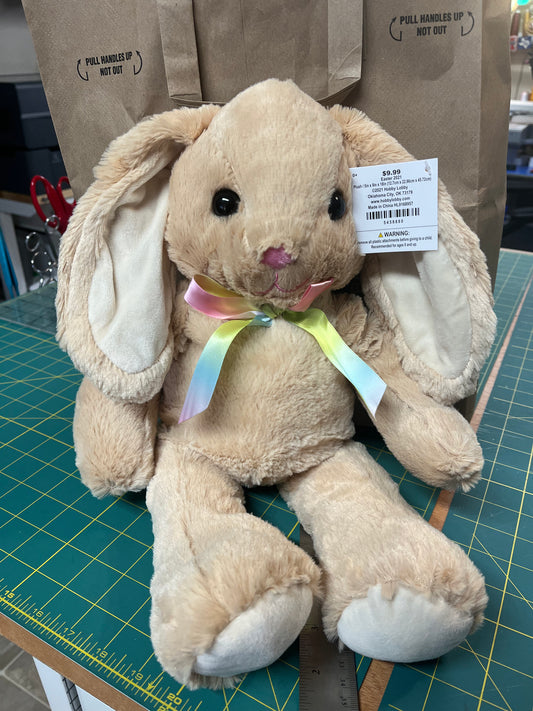 18in Tan Easter Bunn