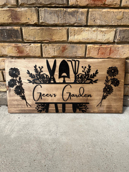 Garden Sign