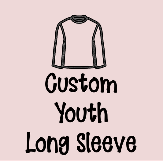 Custom Youth Long Sleeve T-Shirt