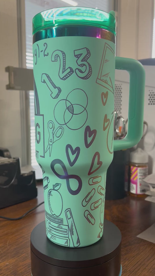 Teaching Is A Work Of Heart 40oz